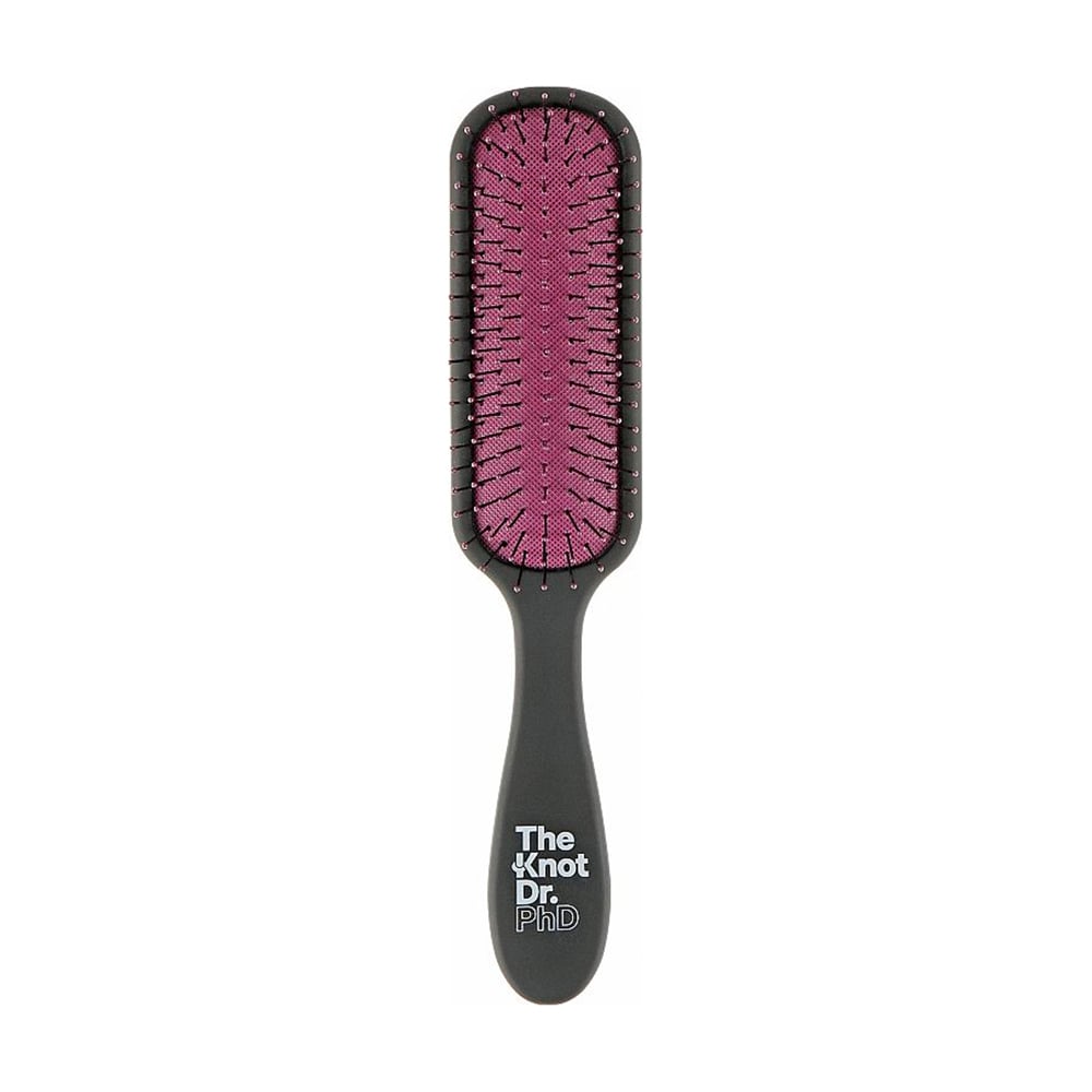 Щітка для волосся The Knot Dr. PhD Ebony Cabernet, бордова
